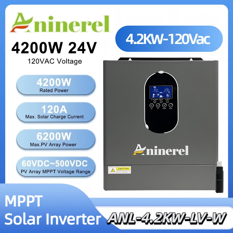 Drone Solar Charger - Aninerel 4.2KW 24V NOUVEAU Onduleur Solaire