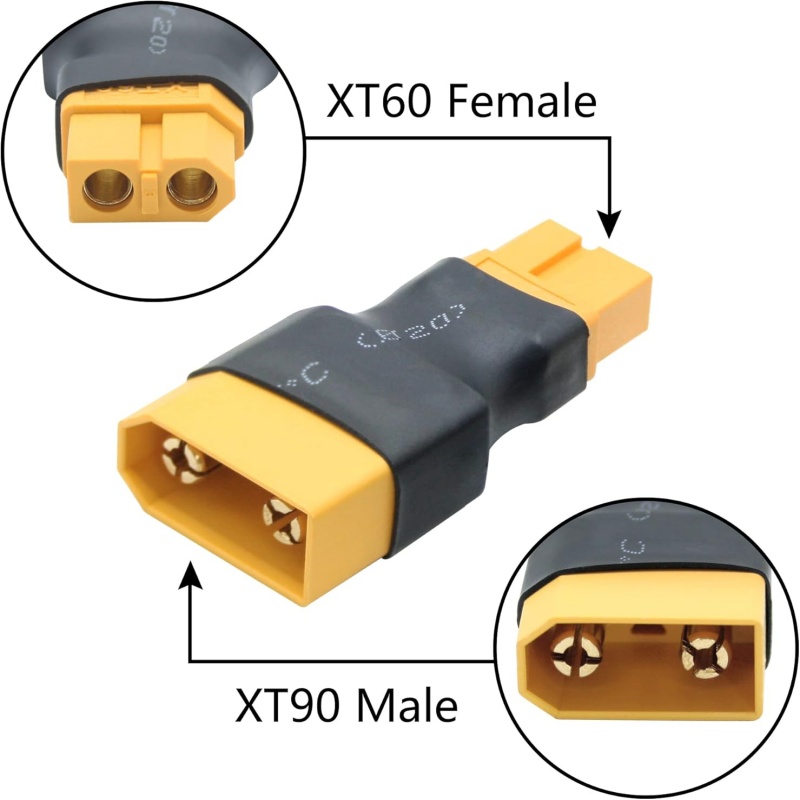 Lot de 2 adaptateurs XT90 mâle - Drone Battery Adapter avis et prix